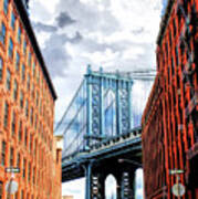 Manhattan Bridge New York City Poster