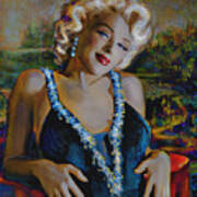 Marilyn Monroe 126 Monalisa Poster