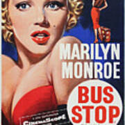 Marilyn Monroe - Bus Stop Poster