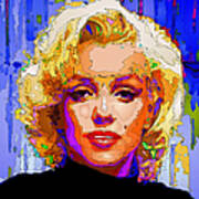 Marilyn Monroe. Pop Art Poster