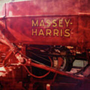 Massey Harris Vintage Tractor Poster