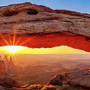 Mesa Arch At Dawn Poster
