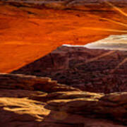 Mesa Arch Triptych Panel 1/3 Poster