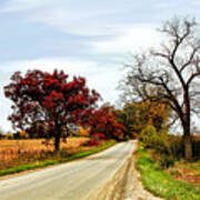 Midwest Autumn Poster