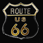 Milk And Honey Route 66 Poster