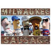 Milwaukee Sausages Poster