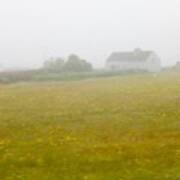 Misty Ireland Morning Poster