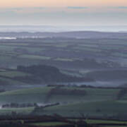 Misty Morning On Exmoor Poster