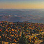 Mont Tremblant Summit Panorama Poster