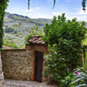 Montefioralle, Tuscany Poster