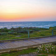 Moonstone Beach Boardwalk Poster