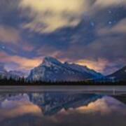 Mount Rundle Canada Poster