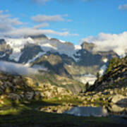Mount Shuksan Clouds Go By Poster