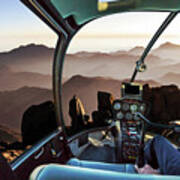Mount Sinai Helicopter Poster