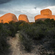 Mount Woodson Three Rocks Poster