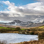 Mountain Landscape Snowdonia Poster