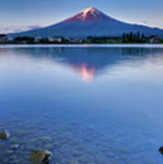 Mt Fuji - First Light Poster