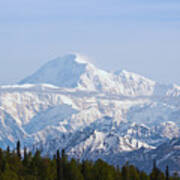 Denali Cloud Line Poster