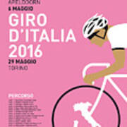 My Giro Ditalia Minimal Poster 2016 Poster