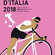 My Giro Ditalia Minimal Poster 2018 Poster