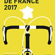 My Tour De France Minimal Poster 2017 Poster