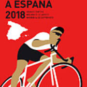 My Vuelta A Espana Minimal Poster 2018 Poster
