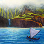 Napali Coast Poster