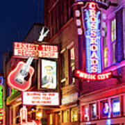 Nashville Signs Poster
