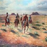 Navajo Riders Poster
