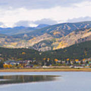 Nederland Colorado Scenic Autumn View Boulder County Poster