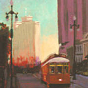 New Orleans Trolley Poster