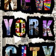 New York City Text Poster