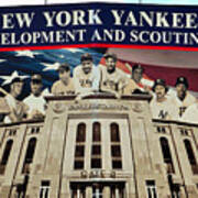 New York Yankee Legends Poster