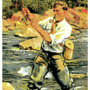 New Zealand, Fishing, Sport Poster