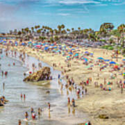 Newport Corona Beach Poster