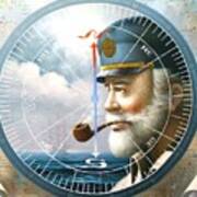 News  Map Captain  Or  Sea Captain Poster