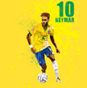 Neymar Junior #2 Poster