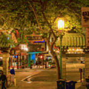Night Scene Leaving Chinatown Poster