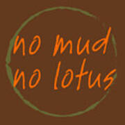 No Mud No Lotus Poster