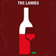 No078 My Silence Of The Lamb Minimal Movie Poster Poster