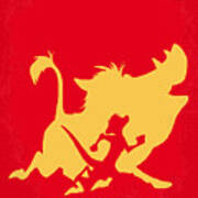 No512 My The Lion King Minimal Movie Poster Poster