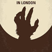 No593 My American Werewolf In London Minimal Movie Poster Poster