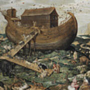 Noah's Ark On Mount Ararat, 1570 Poster