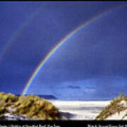 Noordhoek Rainbow Poster