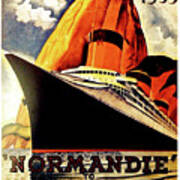 Normandy To Rio, Cruising Ship Poster
