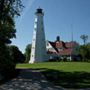 North Point Light Station Wisconsin 03 Poster