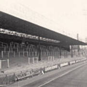 Norwich City - Carrow Road - South Stand 1 - Bw - 1960s Poster