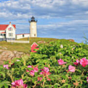 Nubble Lighthouse York Maine Poster