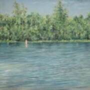 Nude Across The River Poster