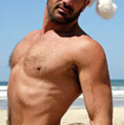 Nude Santa Poster